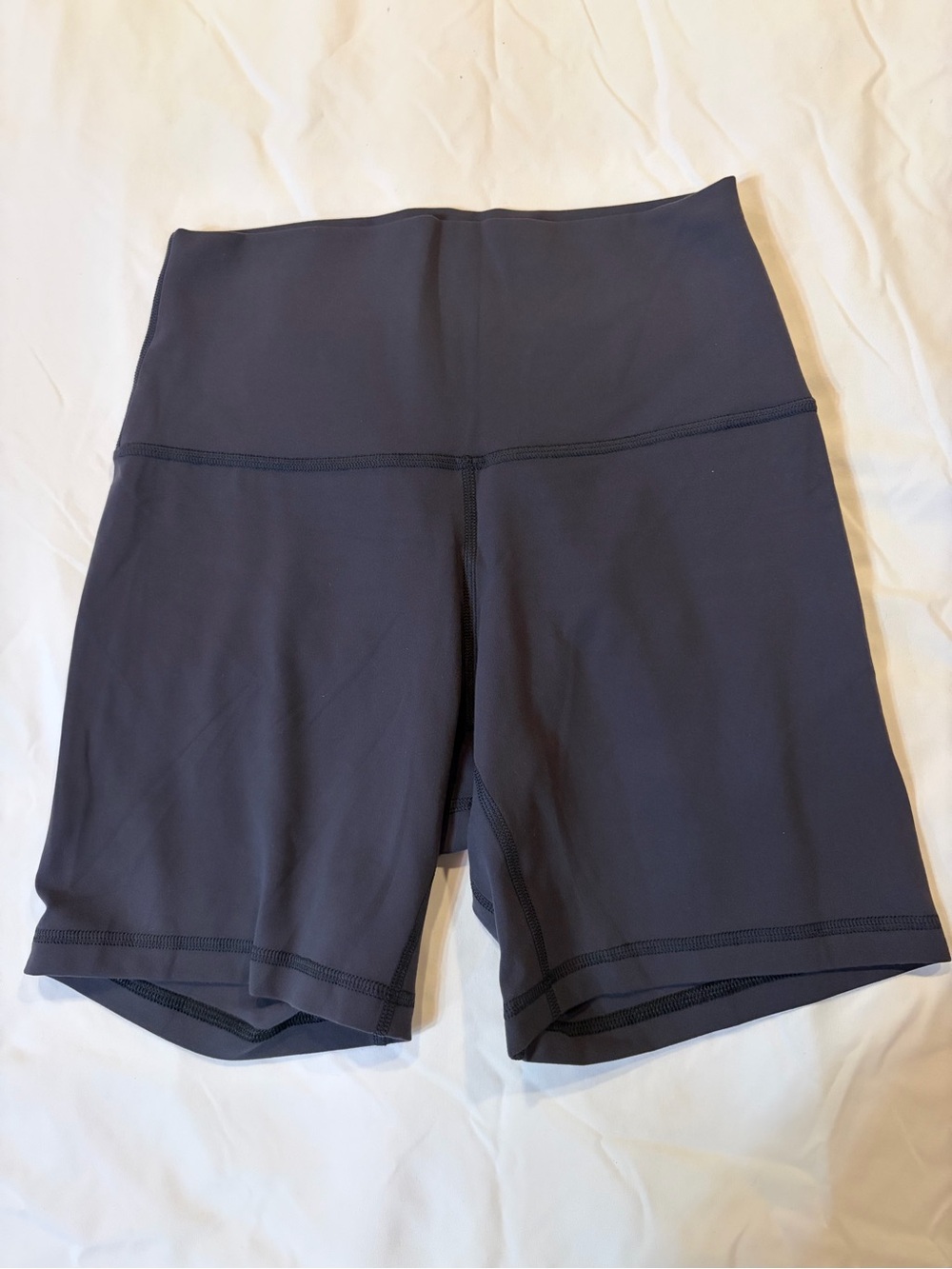 Colorful Koala Dark Grey (S) Women's High-Waist Black Active Bike Shorts #102